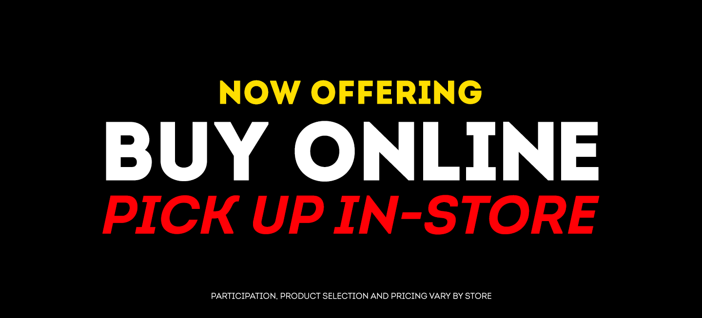 Buy Online Pick up In-Store